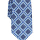 Perry Ellis Men's Hendry Grid Tie Navy Size Regular