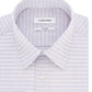 Calvin Klein Men's Steel Classic/Regular-Fit Non-Iron Performance Stretch Check Dress Shirt Purple Size 17X34-35