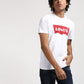 Levi's Men's Batwing Logo-Print T-Shirt White Size Extra Large