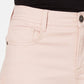 Style & Co.Women's Tummy Control Slim Leg Denim Jeans Pink Size 8 Petite