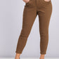 Style & Co Women's Petite Curvy-Fit Skinny Jeans Dark Brown Size 10P
