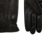 Isotoner Signature Men's Sleekheat Faux Nappa Gloves Black Size X-Large