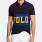 Ralph Lauren Men's Classic-Fit Retro Mesh Polo Shirt Navy Size Extra Small
