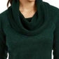 Ideology Women's Cowl-Neck Pullover Green Size X-Small