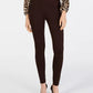 INC International Concepts Women's Petite Seamless Leggings Brown Size 24X4.5