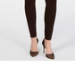 INC International Concepts Women's Petite Seamless Leggings Brown Size 24X4.5