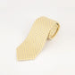 Michael Kors Men's Yellow Geometric Classic Neck Tie Yellow Size Regular