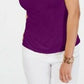 Thalia Sodi Women's Ladder-Trim Tank Top Dark Purple Size Small