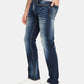 Buffalo David Bitton Men's Slim Fit Ash X Stretch Jeans Navy Size 40X32