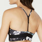 Nike Women's Indy Floral Light Support Sports Bra Black Size Large
