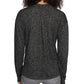 Sanctuary Women's Knot Interested Plunge Neck Top Black Size Large