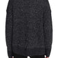 Sanctuary Women's Shine On Metallic Marled Sweater  Black Size Medium
