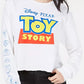 Mighty Fine Junior's Disney Toy Story Graphic T-Shirt By White Size X-Large