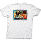 Ripple Junction Men's Friends Frame Graphic T-Shirt White Size Small