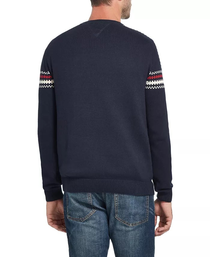 Weatherproof Vintage Men's Ski Sweater Navy