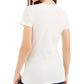 Love Tribe Junior's Free Your Mind Graphic T-Shirt White Size Small