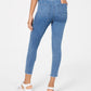 Rewash Junior's Frayed Jeggings Blue Size 7