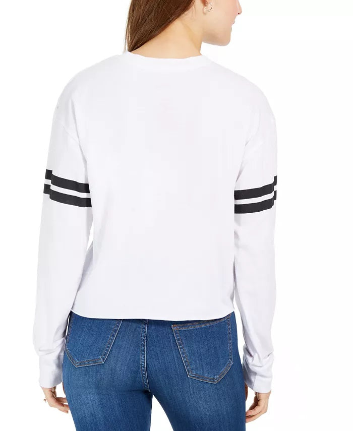 Modern Lux Junior's Disney Mickey Cotton Top White Size Large