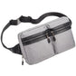 Steve Madden Men's Double-Pocket Waist Bag Gray Size Regular