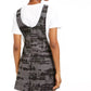 Tinseltown Juniors' Knotted Skirtall Black Size X-Large