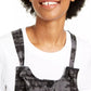 Tinseltown Juniors' Knotted Skirtall Black Size X-Large