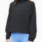 Calvin Klein Performance Women's Plus Size Half-Zip Pullover Black Size 2X