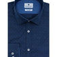 Ryan Seacrest Distinction Men's Ultimate Slim Fit   Performance Stretch Dobby Dress Shirt Blue Size 16X32-33