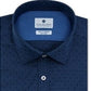 Ryan Seacrest Distinction Men's Ultimate Slim Fit   Performance Stretch Dobby Dress Shirt Blue Size 16X32-33