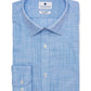 Ryan Seacrest Distinction Men's Ultimate Slim-Fit Non-Iron Performance Stretch Dress Shirt Blue Size 14.5X32-33