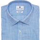 Ryan Seacrest Distinction Men's Ultimate Slim-Fit Non-Iron Performance Stretch Dress Shirt Blue Size 14.5X32-33