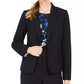 Calvin Klein Women's Single Button Blazer Navy Size 12