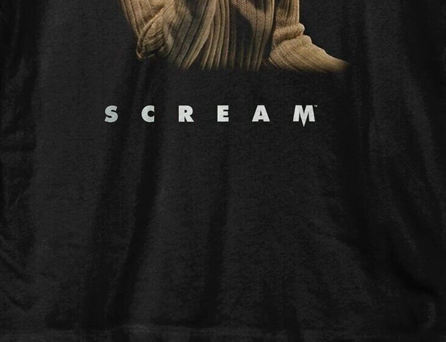 Scream Men's Graphic T-Shirt Black Size X-Large