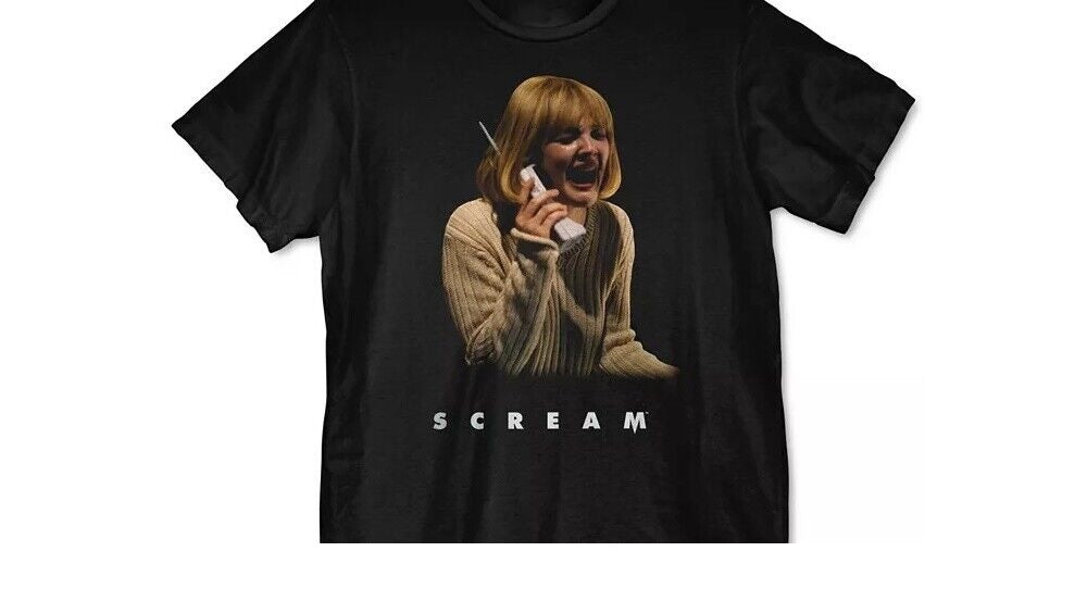 Goodie Scream Men's Graphic T-Shirt Black Size Large