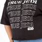Mighty Fine Women's Plus Size True Jedi T-Shirt Black Size 2X