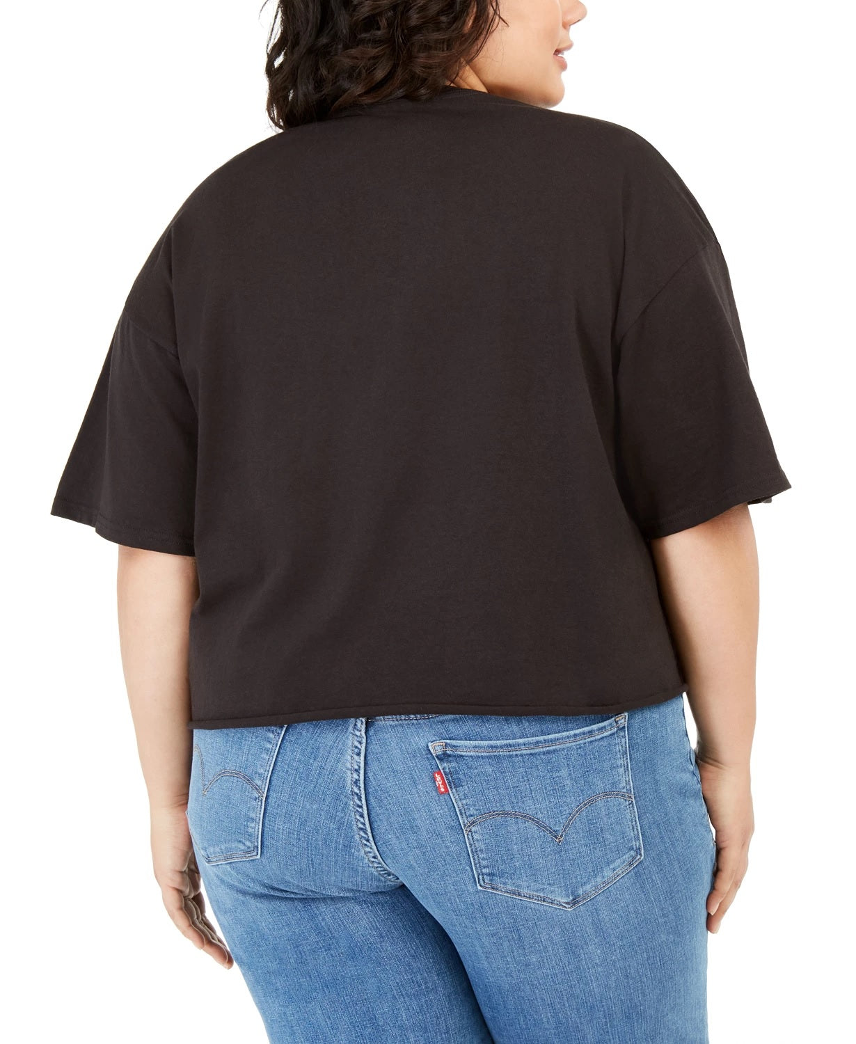Mighty Fine Women's Plus Size True Jedi T-Shirt Black Size 2X