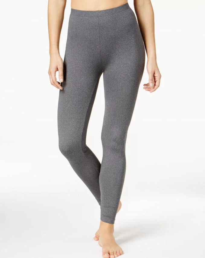 32 Degrees Women's Cozy Heat Underwear Leggings Grey Size Small