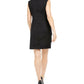 Connected Women's Embroidered & Tiered Sheath Dress Gold Size 6 Petite