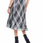 Tommy Hilfiger Women's Plus Size Plaid Midi Skirt Blue Size 3X
