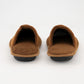 Gold Toe Men's Suede Memory Foam Slip On Slippers Beige Size Small