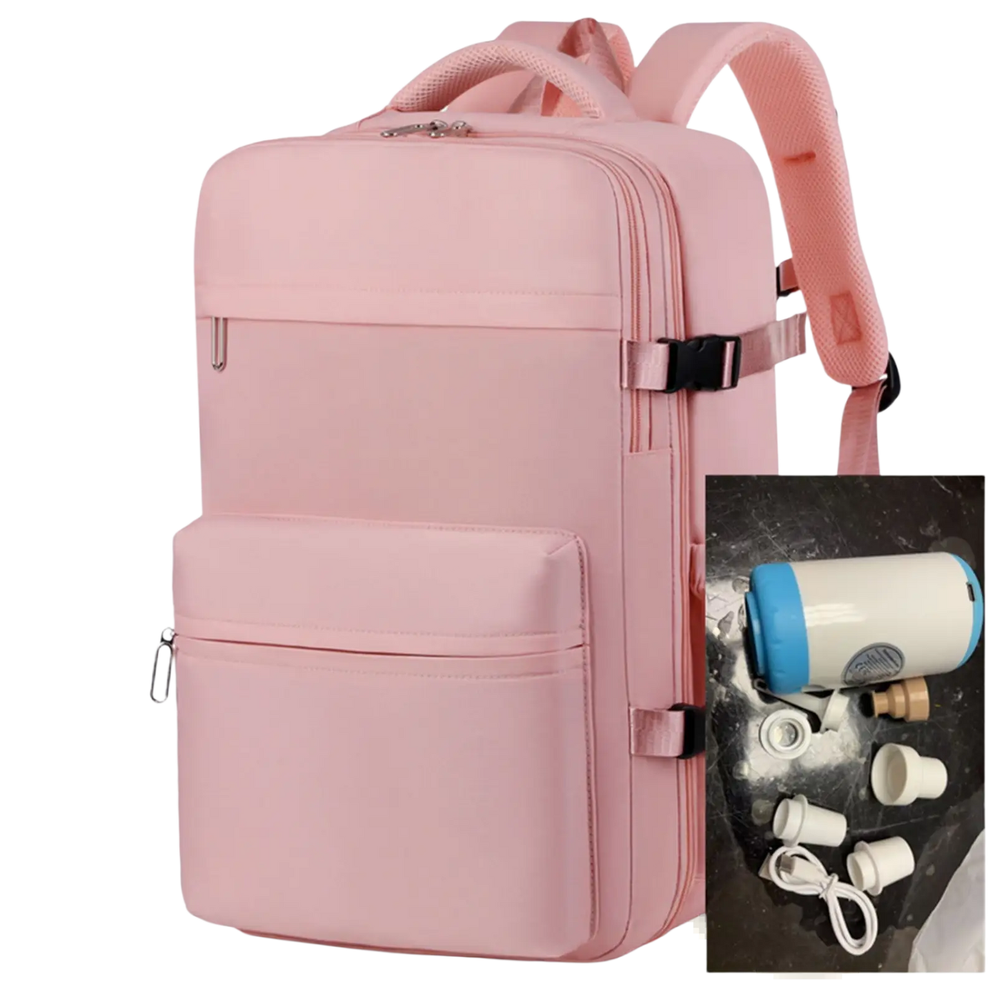 Vacuum Compression Laptop Backpack 15 Inch 35l