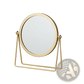Vanity Mirror Round Metal Frame Makeup Desk Mirror