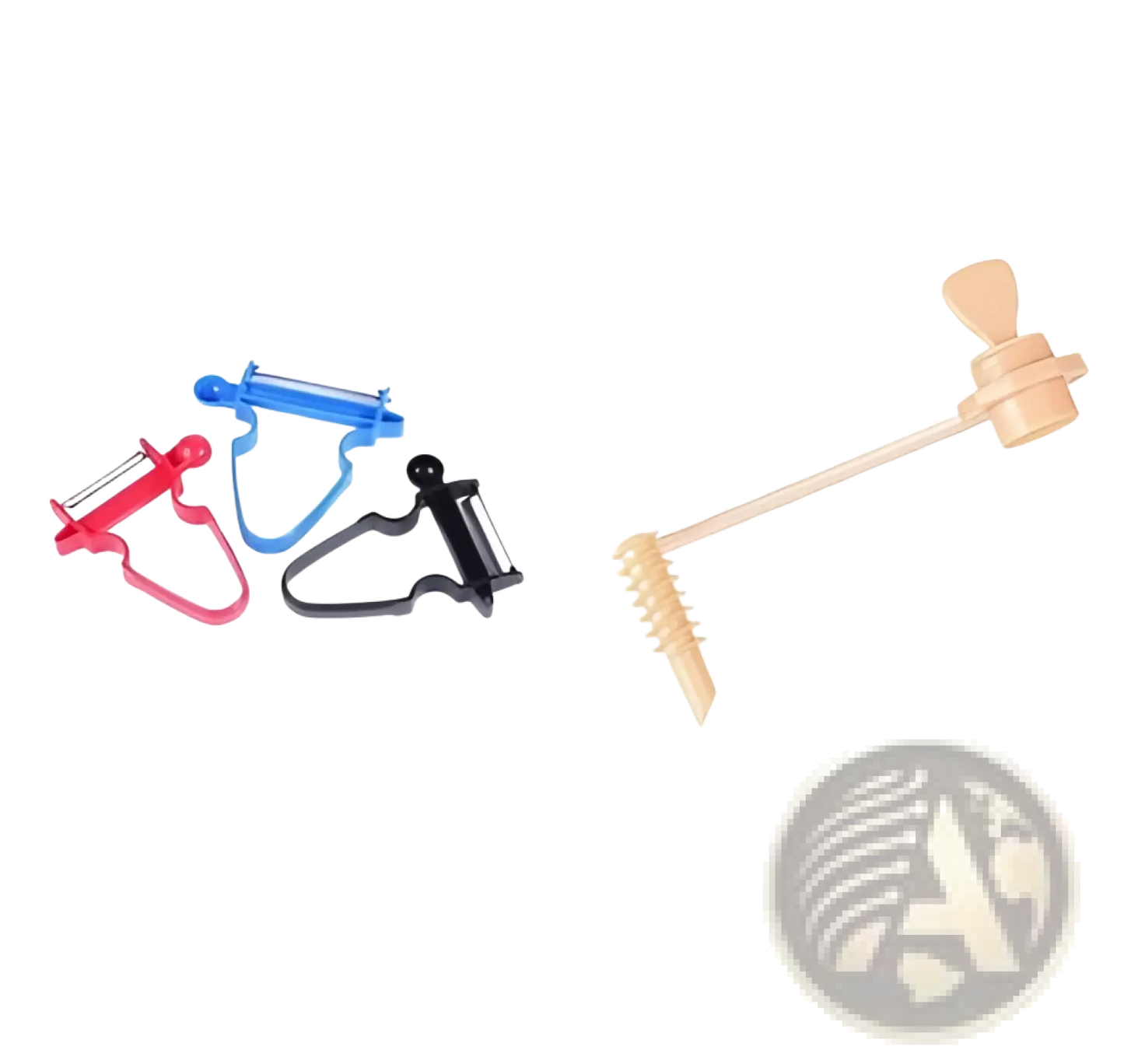 Vegetable Peeler Set Stainless Steel Swivel Blade 3 Pack