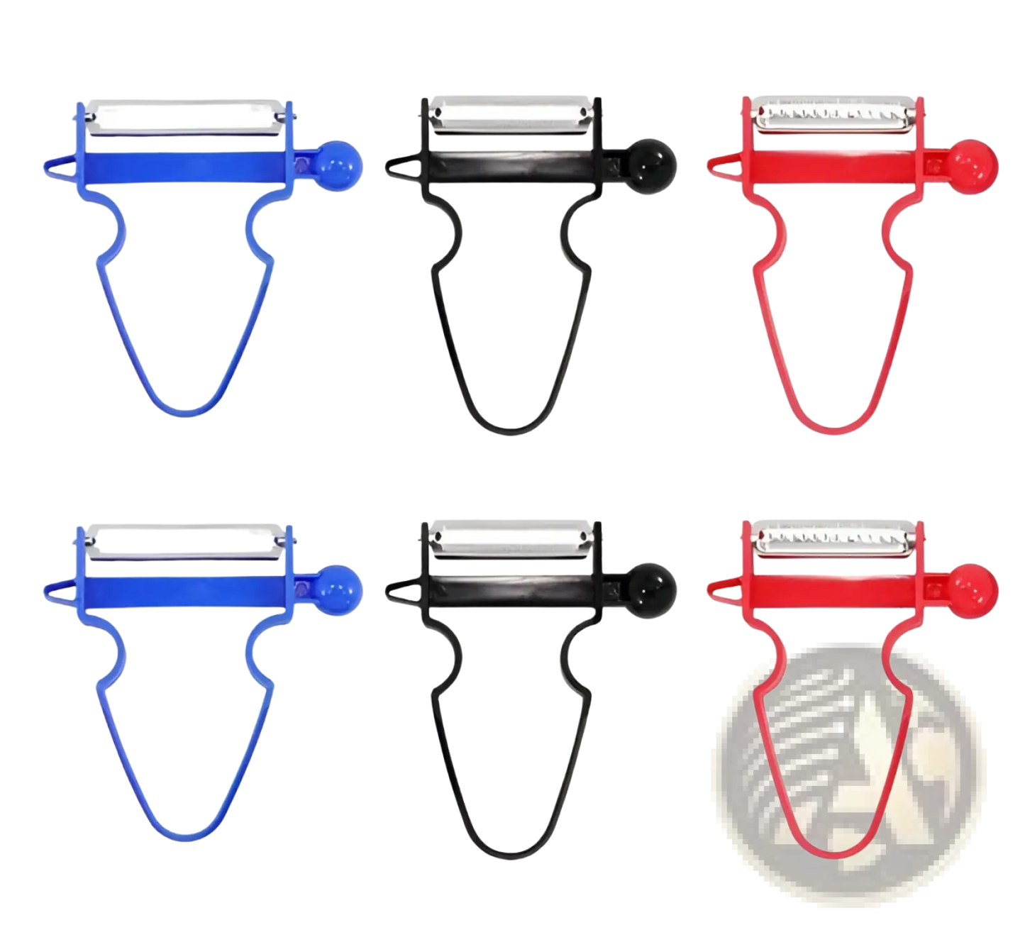 Vegetable Peeler Set Stainless Steel Swivel Blade 3 Pack