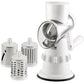 Vegetable Slicer 3 in 1 Manual Rotary Grater Mandoline