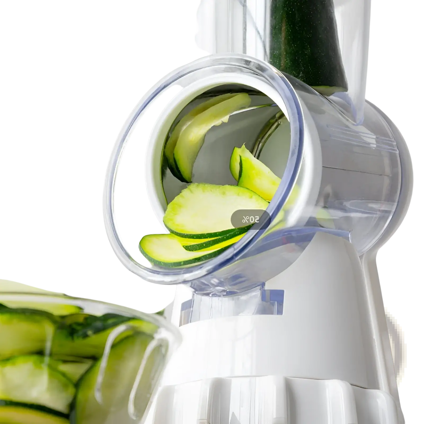 Vegetable Slicer 3 in 1 Manual Rotary Grater Mandoline