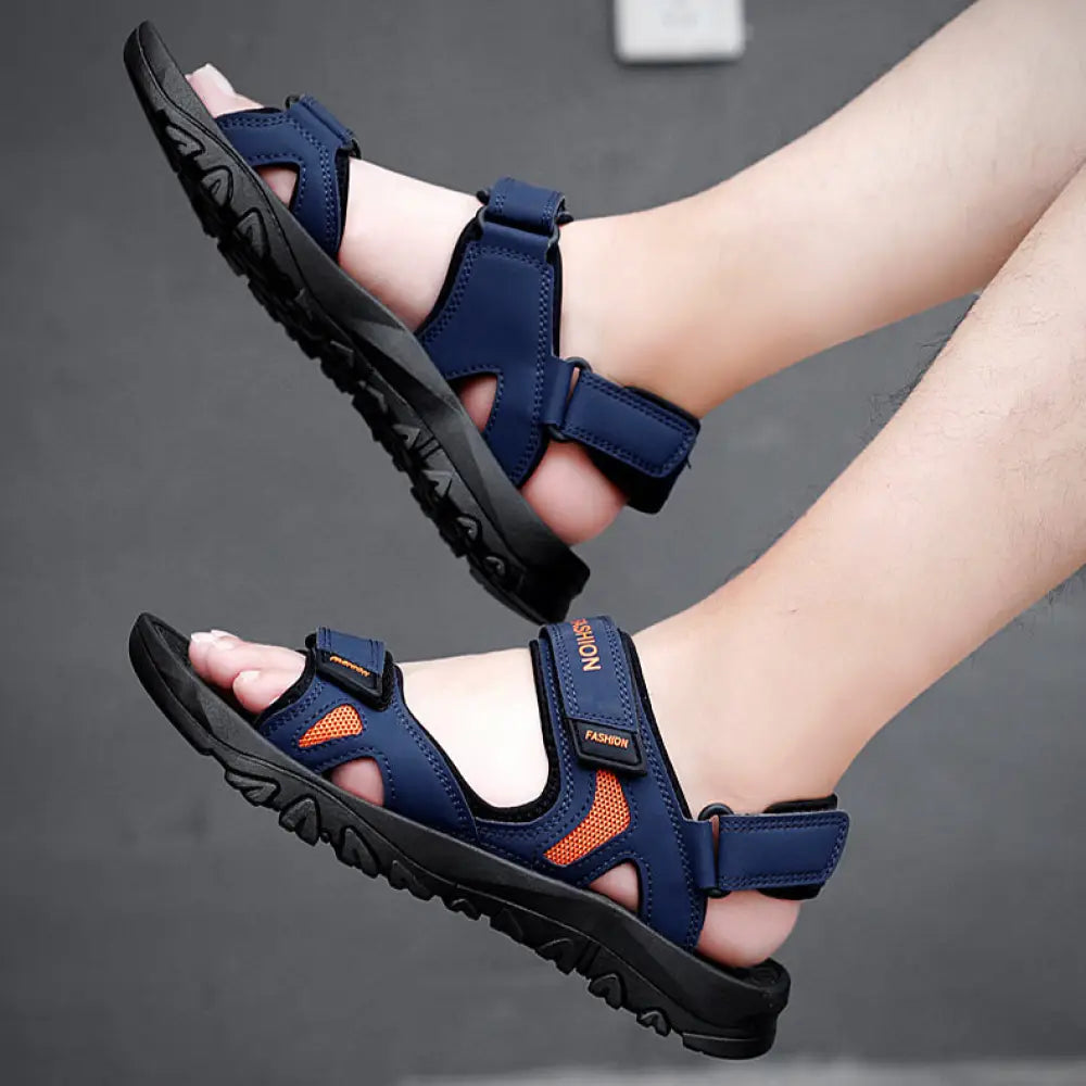 Men’s Breathable Athletic Velcro Beach Sandals