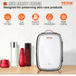 Vevor 6l Skincare Fridge with Led Mirror and Rose Gold Accents