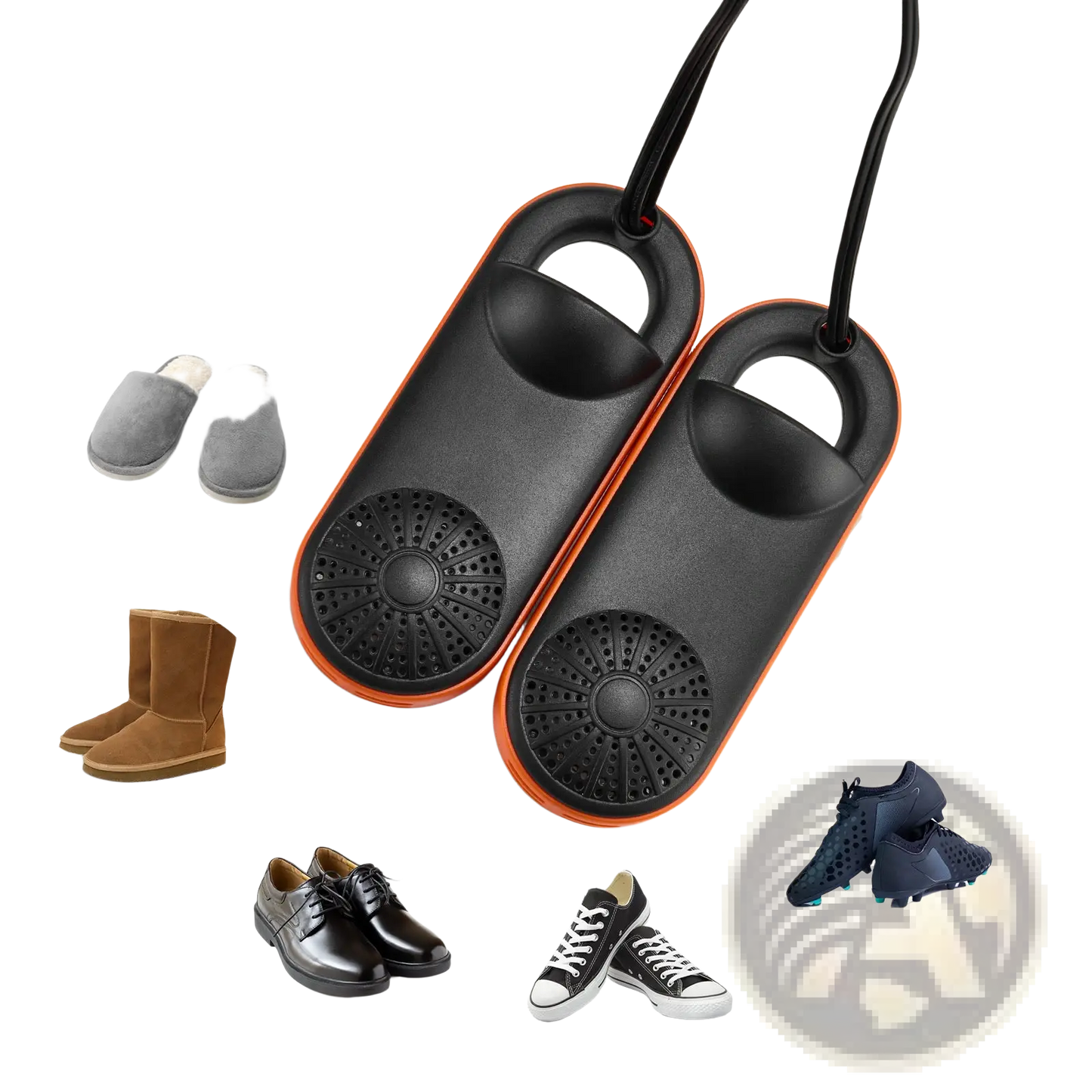 Vevor Portable Electric Shoe and Boot Dryer with Hanging Handle