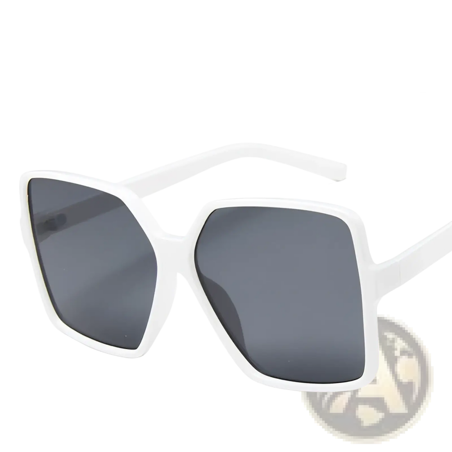 Vintage Geometric Oversized Uv400 Gradient Sunglasses