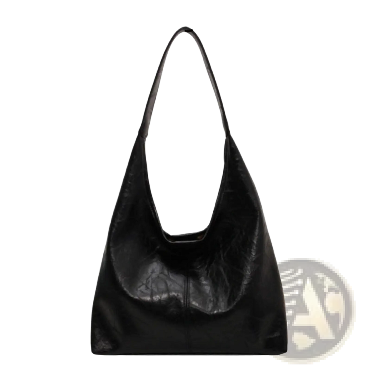 Vintage Leather Tote Bag Large Capacity Shoulder Handbag